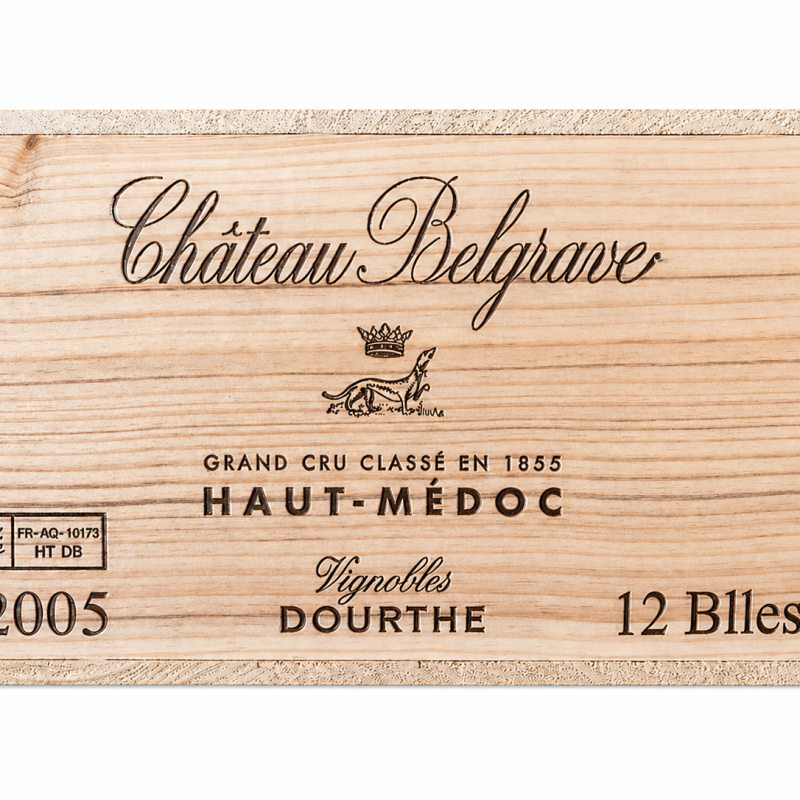 Case of Château Belgrave 2005